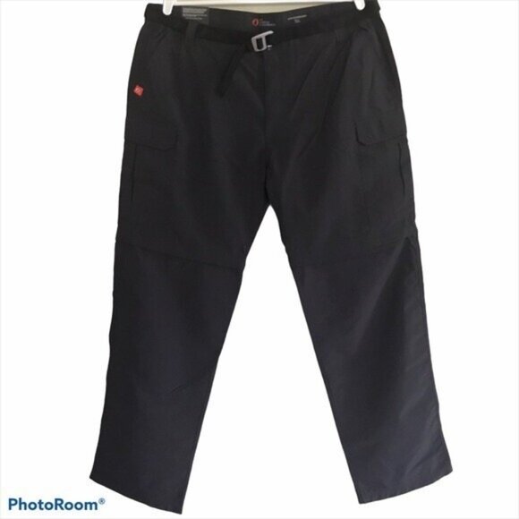 NWT The American Outdoorsman Men Convertible Hiking Pant XXL Navy Sun Protection - Picture 1 of 13